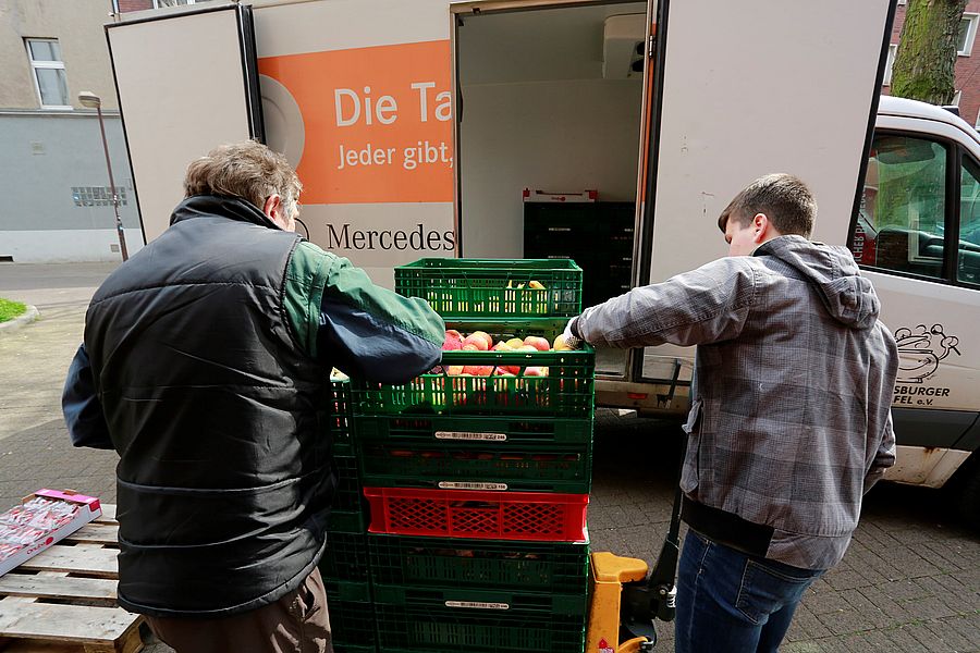 5000 Kg Lebensmittel taeglich